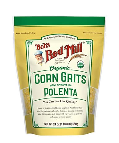 Bob's Red Mill Organic Corn Grits / Polenta, 24oz (Pack of 1) - Vegan, Kosher