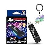 Brook Wingman XE 2 Wireless Controller Adapter with Keychain – 2-in-1 Converter for PlayStation, Switch & PC, Supports Remap & Turbo (Exclusive Version)