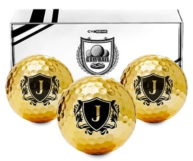 CybGene Golf Gifts for Men Unique, Personalized Colored Golf Balls, Cool Accessories for Golfers, Golf Lovers, for Birthday and Christmas