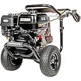 SIMPSON Cleaning PS60843 PowerShot 4400 PSI Gas Pressure Washer, 4.0 GPM, CRX 420cc Engine, Includes Spray Gun and Extension Wand, 5 QC Nozzle Tips, 3/8-inch x 50-foot Monster Hose, 49-State
