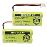 BAOBIAN 2.4V 400mAh Cordless Home Phone Battery for AT&T BT162342 BT-162342 BT166342 BT-166342 BT266342 BT-266342 BT183342 BT-183342 BT283342 BT-283342 VTech CS6329 CS6114 CS6419(Pack of 2)