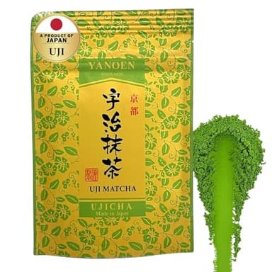 Ceremonial Grade Uji Matcha Powder - Stone-Ground from Kyoto Japan, Umami-Rich for Tea Ceremony Vibrant Green (1.06oz/30g) Zero Sugar Vegan 0 Calories (1.06oz/30g （Uji Matcha）)