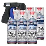 Spray Max 2K Clear Coat Aerosol Spray Cans - 6 Pack - High Gloss Automotive Clear Coat for Car Repair and New Paint Jobs - Two Stage Clear Coat - Professional Results - With Master Aerosol Trigger