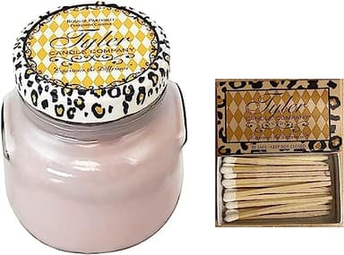 Tyler Candle, 22 Ounce, High Maintenance Scented Candle Pack of 1, Includes a Tyler Candle Company Match