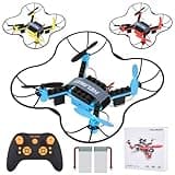ITEFDTUTNE 3 in 1 STEM Building Remote Controller Drone for Kids Ages 8-12, RC Mini Drone for Beginners, Science Kit - 3 Different Designs, 3D Flips, Drone Kit Toys for Teens Boys Girls