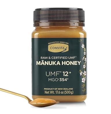 Manuka Honey, UMF 12+ MGO 354+, 17.6 oz, Raw Manuka New Zealand Pure Unpasteurized, Superfood for Immune Health. 500g