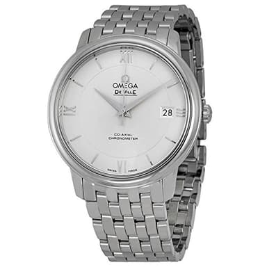 Omega Prestige Co-Axial Automatic Silver Dial Unisex Watch 424.10.37.20.02.001