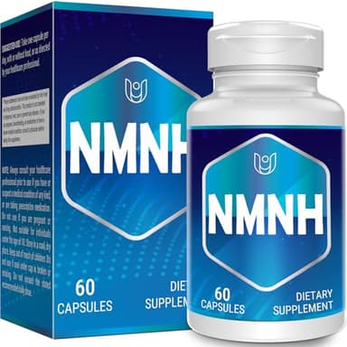 NMNH (Dihydronicotinamide Mononucleotide), NAD Supplement to Boost NAD+ Levels as We Age (May Be More Effective Than Nicotinamide Riboside), NMNH Supplement for Anti-Aging, 60 Capsules (60 Servings)