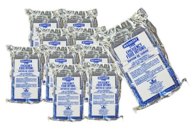 Mainstay Emergency Food Bars 2400 Calorie Ration Pack of 10 5 Year Shelf Life