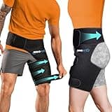5-in-1 Hip Brace for Women & Men Sciatica Pain Relief Devices - Adjustable Groin, Thigh, Hamstring Compression Wrap - Comfortable Support for Muscle Recovery, Mobility, Sciatica Hip Pain Relief Brace
