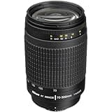 Nikon 70-300 mm f/4-5.6G Zoom Lens with Auto Focus for Nikon DSLR Cameras