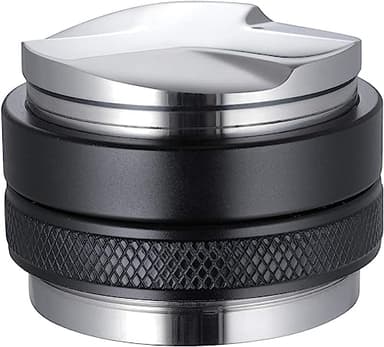 MATOW 53mm Coffee Distributor and Tamper, Dual Head Coffee Leveler Compatible with Breville 54mm Portafilter, Adjustable Depth- Professional Espresso Hand Tampers