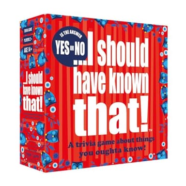 I Should Have Known That Trivia Game Yes or No Edition – A Trivia Game About Things You Oughta Know