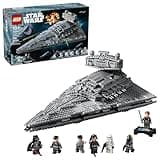 LEGO Star Wars Imperial Star Destroyer Building Toys Set - Birthday Gift Idea for Kids, Boys & Girls, Ages 10+ - Star Wars Darth Vader & 6 Minifigure Toys - 75394