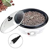LUEUR Electric Coffee Roasters For Home Use,Coffee Bean Roaster Machine Coffee Bean Roaster For Stovetop, Countertop, Commercial Coffee Bean Roasting Machine 110V