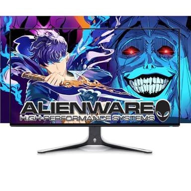 Alienware 27" 280Hz QHD Gaming Monitor | Fast IPS Nano Color, 1ms GtG, G-Sync Compatible, FreeSync Premium Pro, VESA HDR600, 95% DCI-P3, Height/Tilt/Swivel/Pivot Stand