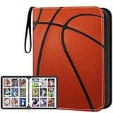 HESPLUS 900 Pockets Basketball Card Binder, Trading Card Holder with Sleeves Card Collectors Album, Fit for Basketball Cards Football Cards Baseball Soccer Hockey Sport Trading Cards, MTG, TCG