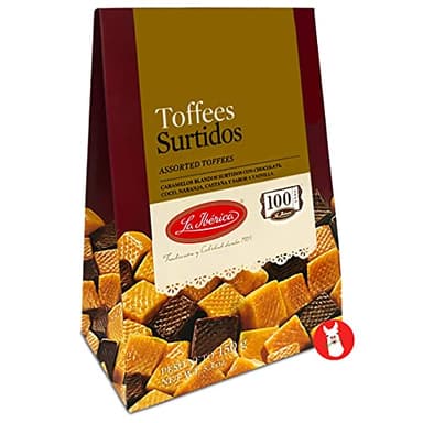 La Iberica Caramelos Blandos Surtidos Peruanos | Peruvian Assorted Toffees 5.3 oz Pack