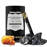 Better Alt Pure Himalayan Shilajit Sticks with Organic Honey, Saffron | Easy to Consume Shilajit| 30 Sticks for Energy Boost & Immune Support, 85+ Trace Minerals, 75%+ Fulvic Acid