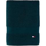Tommy Hilfiger Modern American Solid Bath Towel, 30 X 54 Inches, 100% Cotton 574 GSM (Botanical Garden)