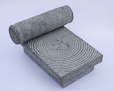 MYNAKSHA Ammikallu or Grindstones Hand Grinder/SIL Batta Large Size(Grey) for Kitchens(11 * 7 in) spl