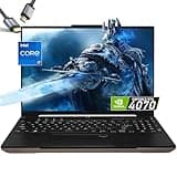 ASUS-TUF Gaming-Laptop RTX 4070 - i7-13620H - RGB Backlit Keyboard - 15.6 FHD IPS Display - 64GB RAM -2TB PCIe SSD -Windows 11 - G-SYNC - Gamer PC - 2024 - Thunderbolt 4 - HDMI Cable