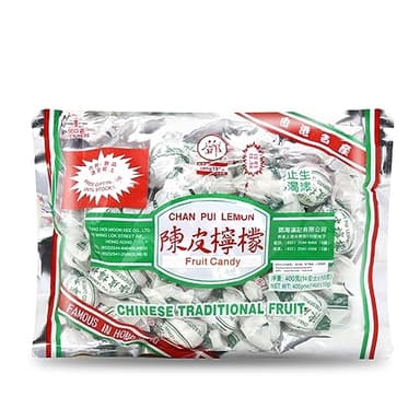 Dried Lemon Fruit Candy - Chan Pui Lemon - 14 Oz (400 G)