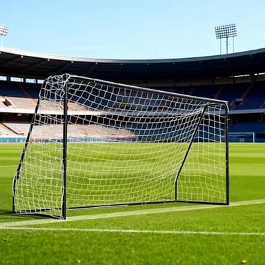 ActiveTrail 12x6 FT Soccer Goal Heavy Duty Backyard Training, Weather Resistant Powder Coated Galvanized Steel Metal Frame 1.97" Diameter Net