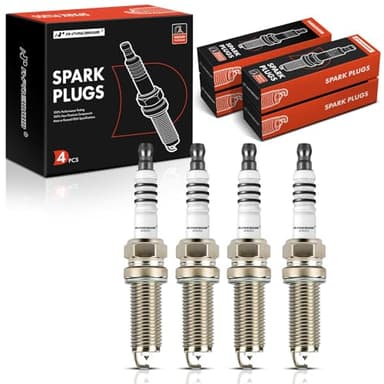 A-Premium Double Iridium Spark Plugs Compatible with Nissan Altima 2013-2018, Rogue 2014-2020, 2.5L, Pack of 4
