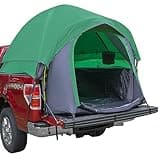 Truck Bed Tent - Water-Resistant Vented Camper Shell - Fits 5.5 to 6ft Truck Bed - 2 Person Camping Tent with Carry Bag by Wakeman Outdoors (Green)