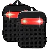 Angveirt Ultra Sonic Rodent Prevention Repellent Battery Operated Mouse Repelling Repeller Humane Mice Deterrent for Car Engines Basement Garage Attic Under Hood Rat Reducer 2 Pack