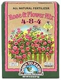 Down To Earth All Natural Fertilizers Organic Rose & Flower Mix 4-8-4, 5 lb