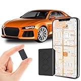 2025 New Model Mini Car GPS Tracker for Vehicles,Portable Real Time Magnetic GPS Tracking Device,No Subscription Required/No Monthly Fee Full Global Coverage Location Tracker for Kids,Dogs,Trucks