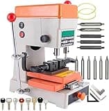 Key Cutting Machine - Automatic Key Duplicator for Door and Car Locks, Vertical Design, 110V Portable Key Maker for Efficient Duplication. Ideal for Home and Professional Use.
