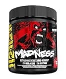Mutant Madness | Pre Workout Powder Performance and Pump Blend Includes L-Citrulline, Beta-Alanine, Taurine, L-Tyrosine | 270G (9.52 OZ) 30 Serving | Fruit Punch