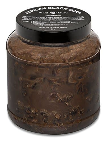 African Black Soap Paste 3.5 lbs. Bulk - 100% Raw Pure Natural From Ghana. Acne Treatment, Aids Against Eczema & Psoriasis, Dry Skin, Scars and Dark Spots. Great For Pimples, Blackhead.