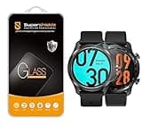 (2 Pack) Supershieldz Designed for Ticwatch Atlas / Ticwatch Pro 5 Enduro / TicWatch Pro 5 / TicWatch Pro 3 / TicWatch Pro 3 Ultra GPS Smartwatch Tempered Glass Screen Protector, Anti Scratch, Bubble Free