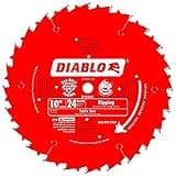 Diablo D1024X 10" 24-Tooth ATB Ripping Saw Blade 5/8" Arbor