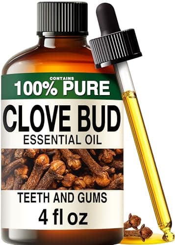KUKKA Clove Essential Oils - 4 Fl Oz - for Hair, Skin, Diffuser, Aromatherapy & DIY Soap Making Scent