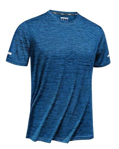 TACVASEN Workout Shirts for Men Dry Fit Men's Athletic Shirts & Tees Short Sleeve Running Gym Quick Dry Moisture Wicking Shirts for Men