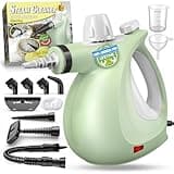 Steam Cleaner, Powerful Pressurized Handheld Steam Cleaner for Home with 11-Pc Set – Chemical-Free Multi-Surface Steamer for Effective Cleaning, Perfect for Furniture, Upholstery, Grout, Couch & Car