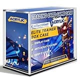 Acrylic Elite Trainer Box Case, Rigid ETB Protector Display Case PKMN ETB Case Elite Trainer Box Case (Ultimate, Black Base)