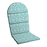 Arden Outdoor Foam Adirondack Cushion, 21.5 x 19, Water Repellent, Fade Resistant, Foam Cushion for Adirondack Chairs 21.5 x 19, Turquoise Daphne Medallion