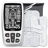 Alcedo TENS Unit + EMS Combination Machine Muscle Stimulator for Pain Relief, Electric Rechargeable Pulse Massager with 41 Modes for Back/Neck Pain Therapy, HSA FSA Eligible