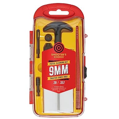 Shooter's Choice 9mm Sectional Rod Pistol Cleaning Kit