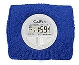Coolfire Vibrating Alarm Clock - Silent Alarm Wristband Vibrating Alarm Watch. Silent Wrist Shock Alarm Clock. Vibration Alarm Bracelet Alarm Clock Deep Sleeper & Vibrate Alarm (Blue)