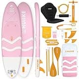 Inflatable Paddle Board with Premium Accessories - HUIIKE | Inflatable Paddle Boards for Adults with Kayak Seat and 2-in-1 Oar | Stand Up Paddleboard Great Stability Resistance | Stand-up Paddleboards