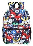 Marvel Kawaii Avengers Superheroes Boy's 16 Inch Lightweight Backpack (Superheroes Kawaii)