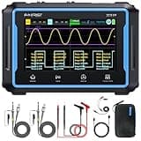 FNIRSI 2C53P Handheld Tablet Oscilloscope Multimeter DDS Signal Generator 3 in 1, 2CH Automotive Oscilloscope Multimeters with 50Mhz Bandwidth, 19999 Counts, 250MS/s Sampling, 4.3 inch Touch Screen