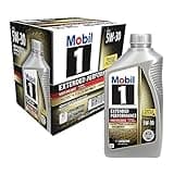 Mobil 1 Extended Performance High Mileage Full Synthetic Motor Oil 5W-30, 1 Quart (6-pack)